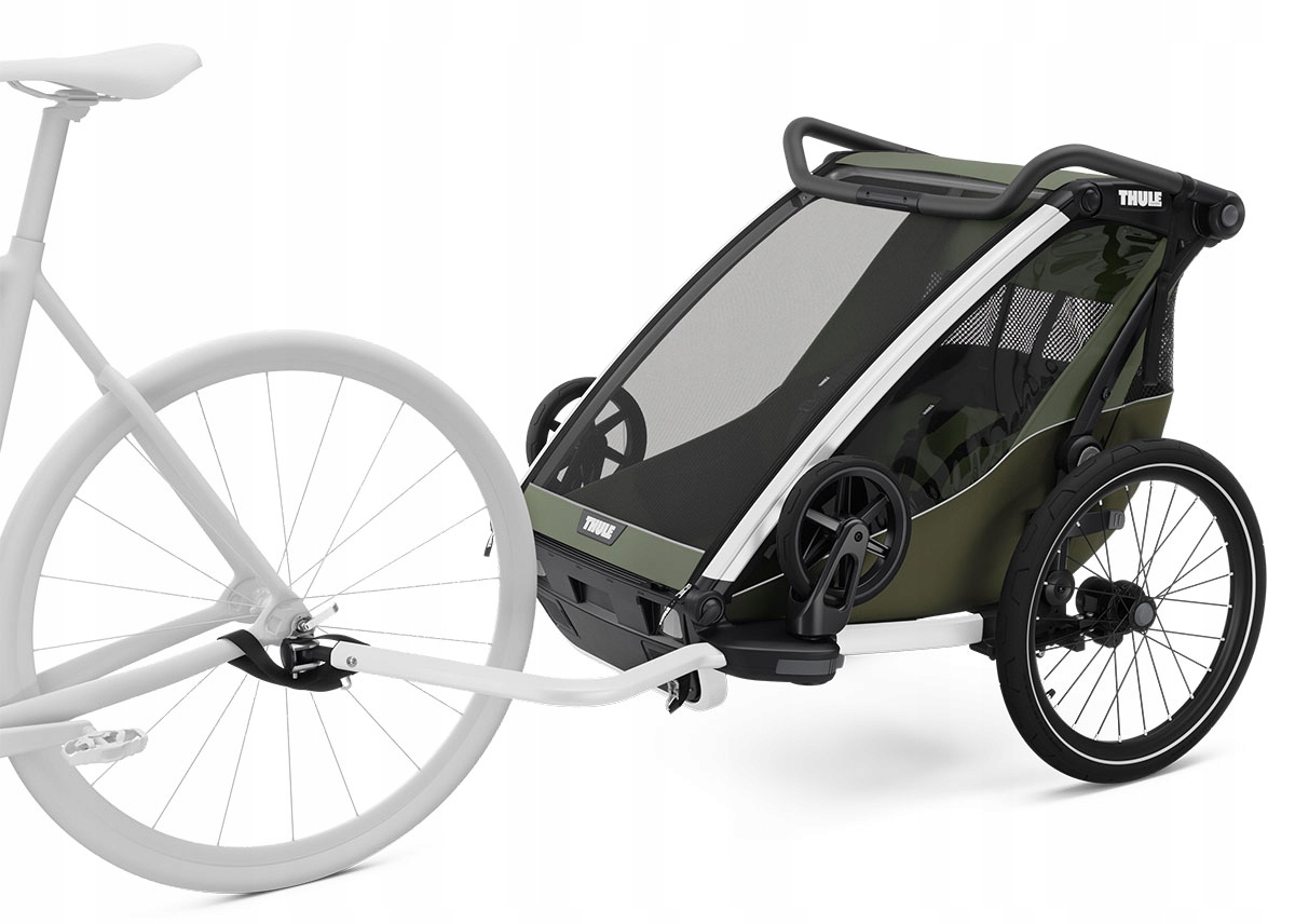 Thule Chariot Lite Double cyklovozík pro dvě děti Vintage