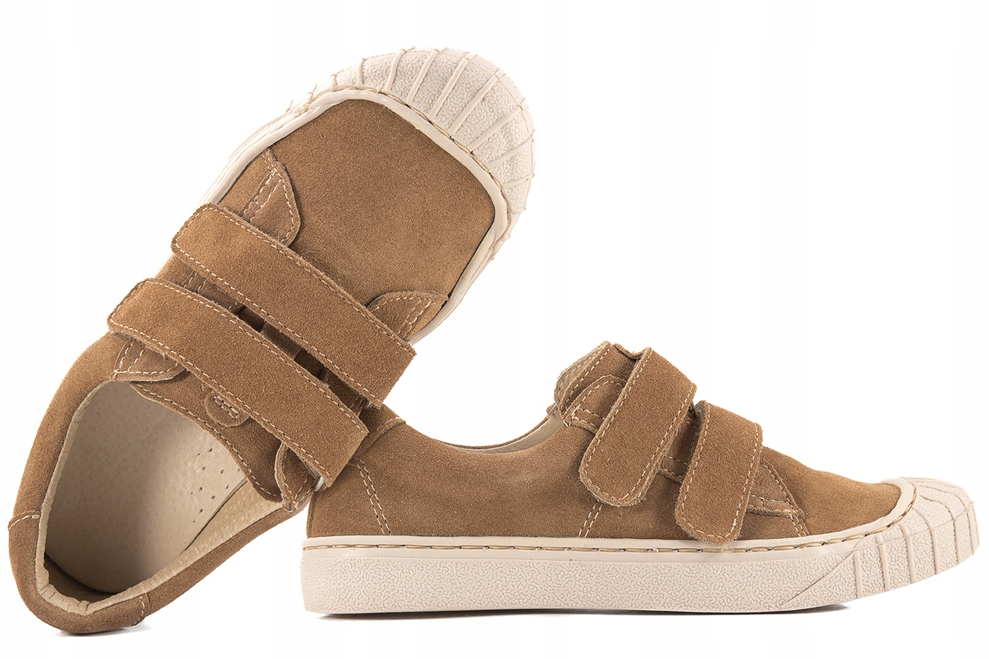 Mido Noster 40-45 Półbuty Dziecięce Trampki skóra Brązowy 35