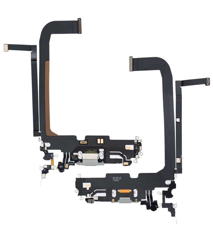 Hq Złącze ładowania gniazdo Usb do apple iPhone 13 Pro Max (białe)