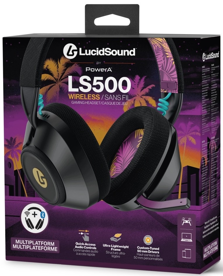 PowerA LS500 Sunset Paradise Bezprzewodowe Słuchawki PS5 PS4 Pc