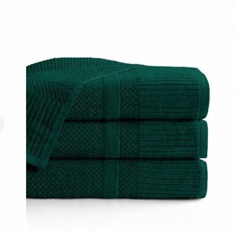 

Ręcznik Ivo 30x50 ciemny zielony 550g 100% bawełn