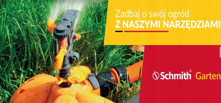 PISTOLET OGRODOWY ZRASZAJĄCY 7 FUNKCJI ZRASZACZ Marka Schmith