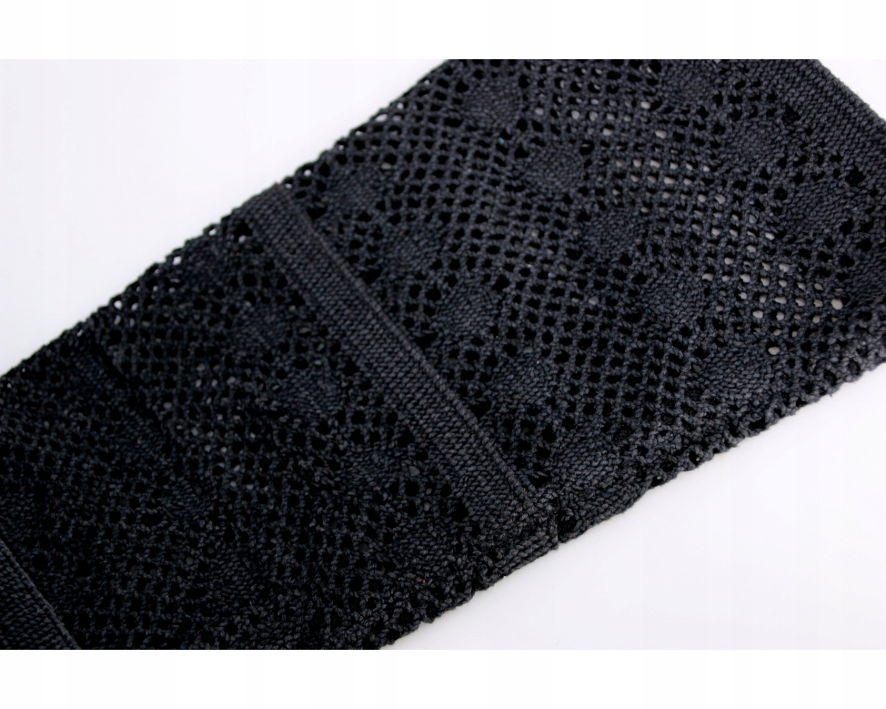 KOZAKI Z KORONKI BUTY KORONKOWE AŻUROWE CZARNE LETNIE PRZEWIEWNE KOZACZKI Marka inna