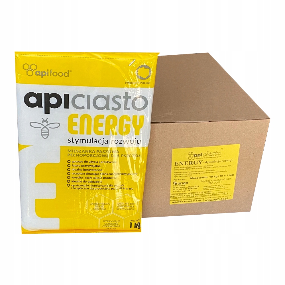 

Apiciasto Energy 10kg (1kg x 10)