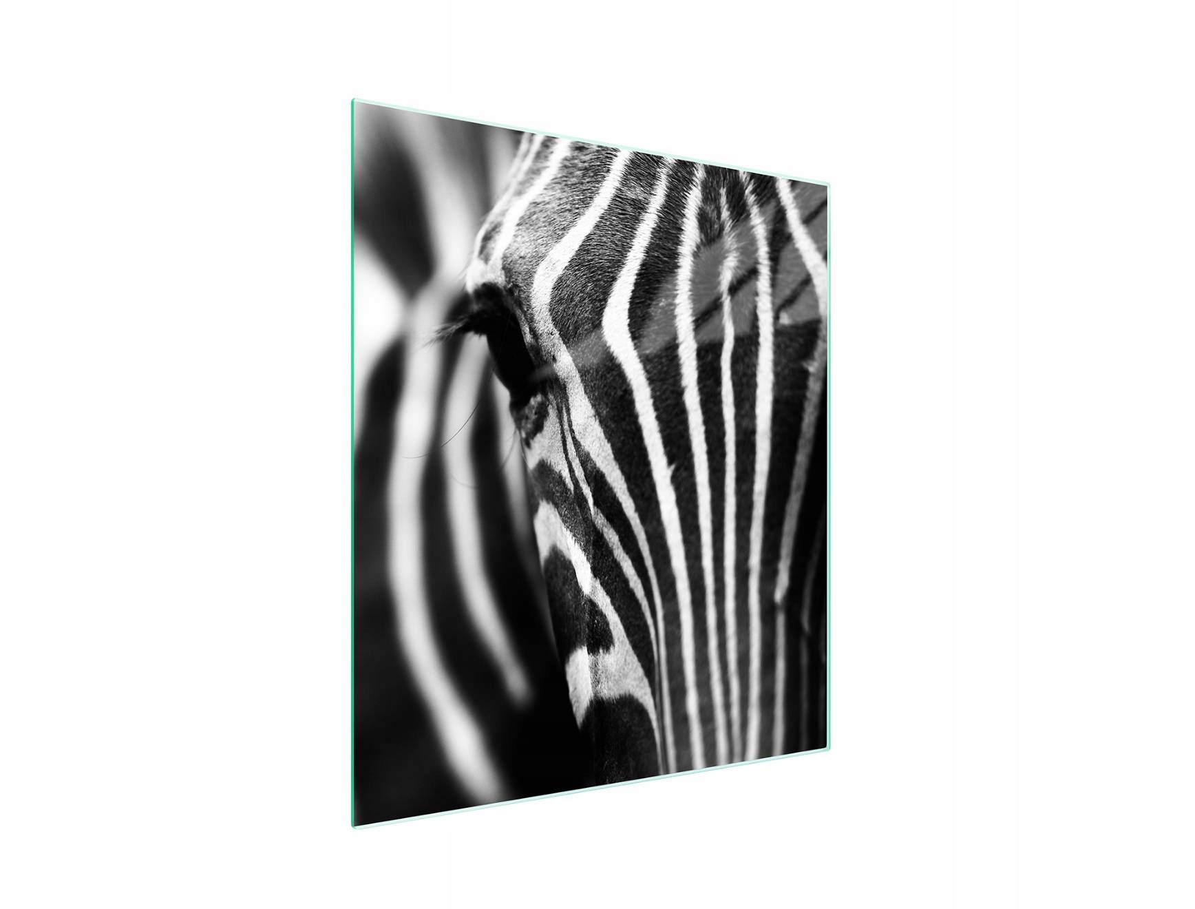 7v1 Skleněná Krájecí Deska 45x52 Zebra