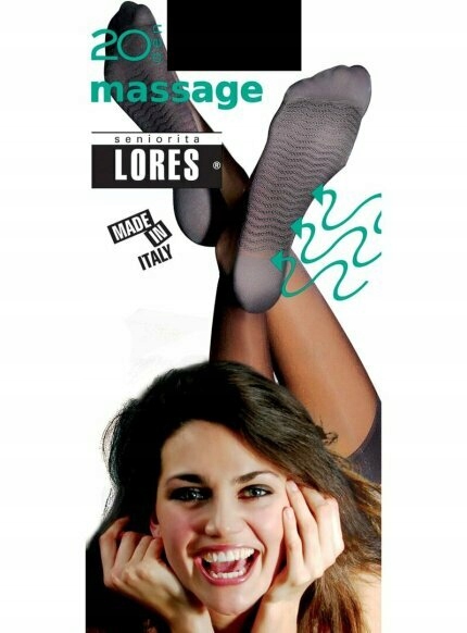 

Massage Glace 20 den Podkolanówki masujące Lores