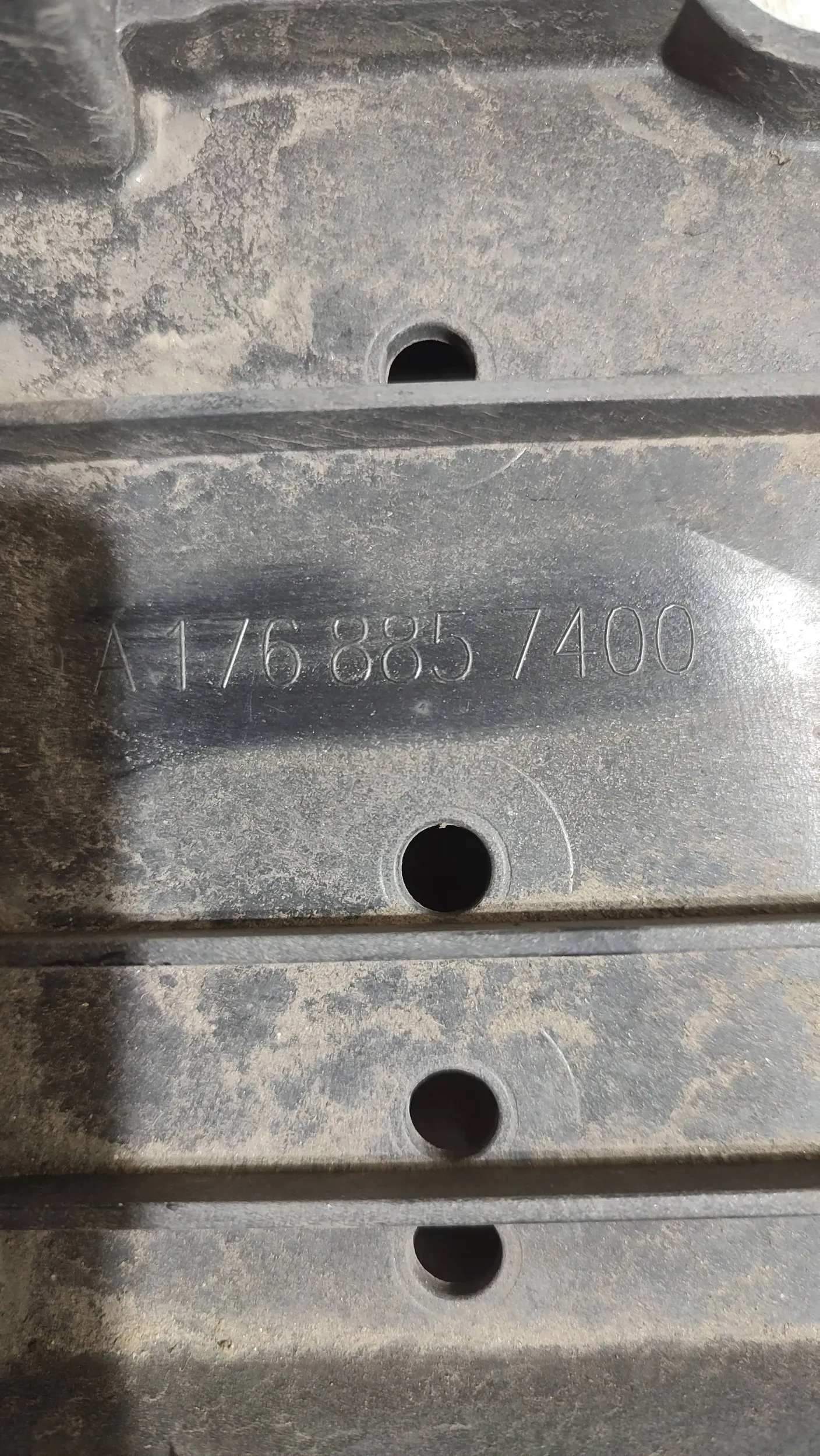 Mercedes-Benz A-classa W176 17r. 1.5cdi support bumper rear part