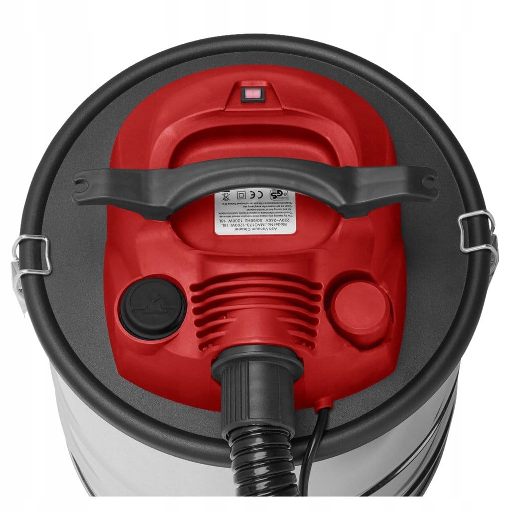 Odkurzacz kominkowy 1200 W 18 l Meec Tools Pojemność zbiornika 18 l
