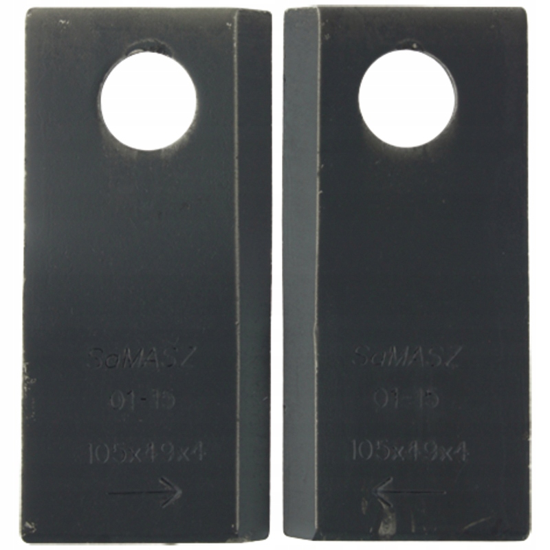 

Nożyki kosiarki SaMASZ 105 x 49mm MINO000005 6L