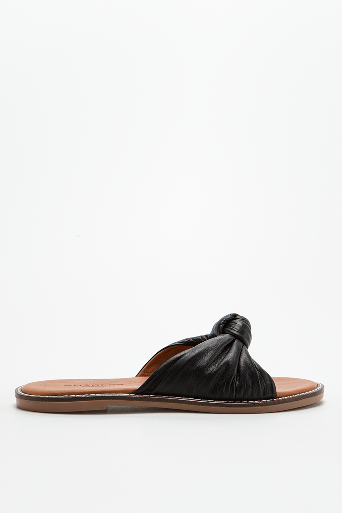 Nazouváky Charles Footwear Bernadette Flat Sandals Black (36)