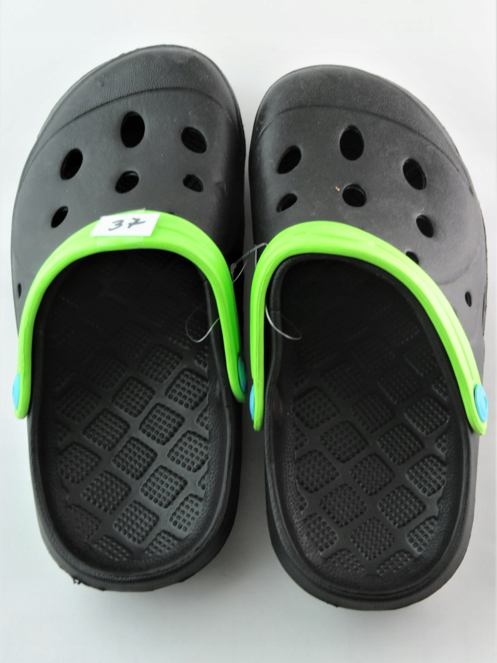 KROKSY KLAPKI D. OGRODOWE BUTY PIANKOWE LATO 37