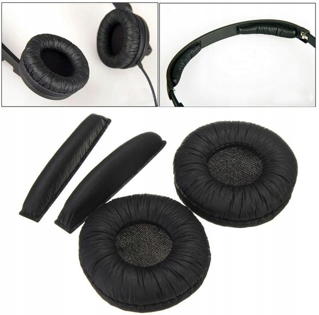 NAUSZNIKI + GĄBKI NA PAŁĄK DO SŁUCHAWEK SENNHEISER PX100 PX200 PX80 PADY EAN (GTIN) 5904151511147