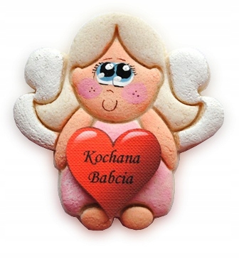 

na Dzień Babci i Dziadka magnes imie