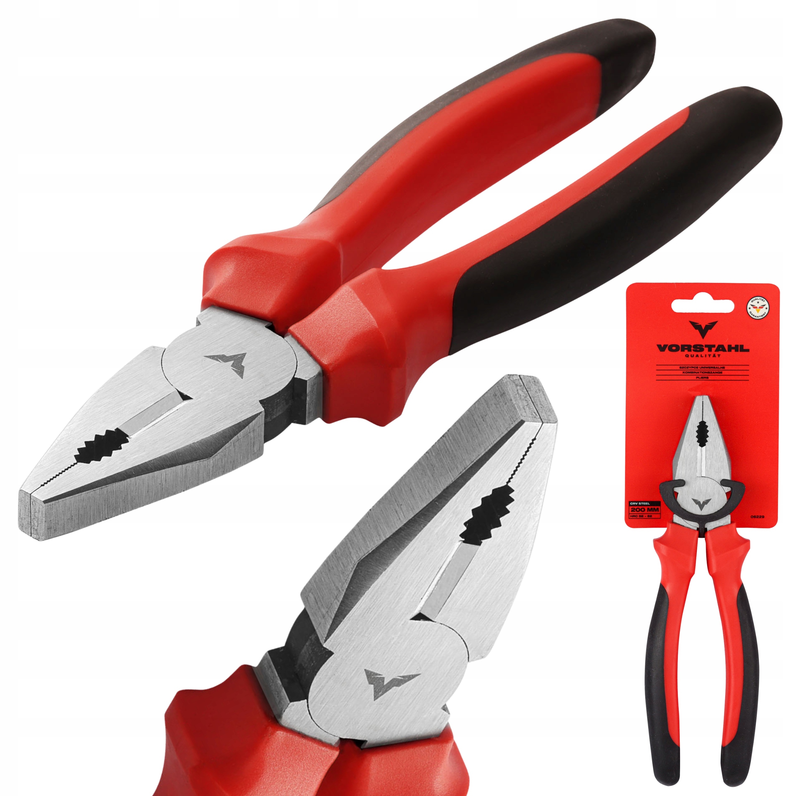 Szczypce uniwersalne CrV Steel Qualitat 180mm Vorstahl