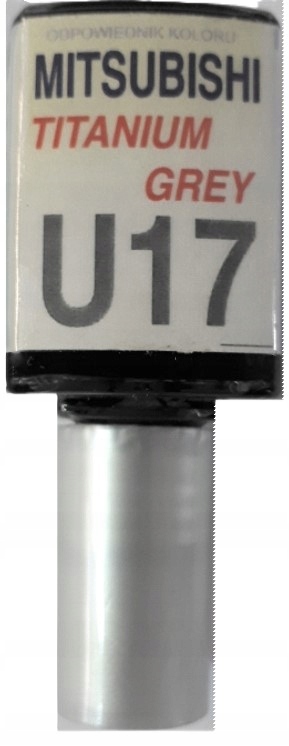 Zaprawka lakier do rys 10ml Mitsubishi U17 Titanium Grey