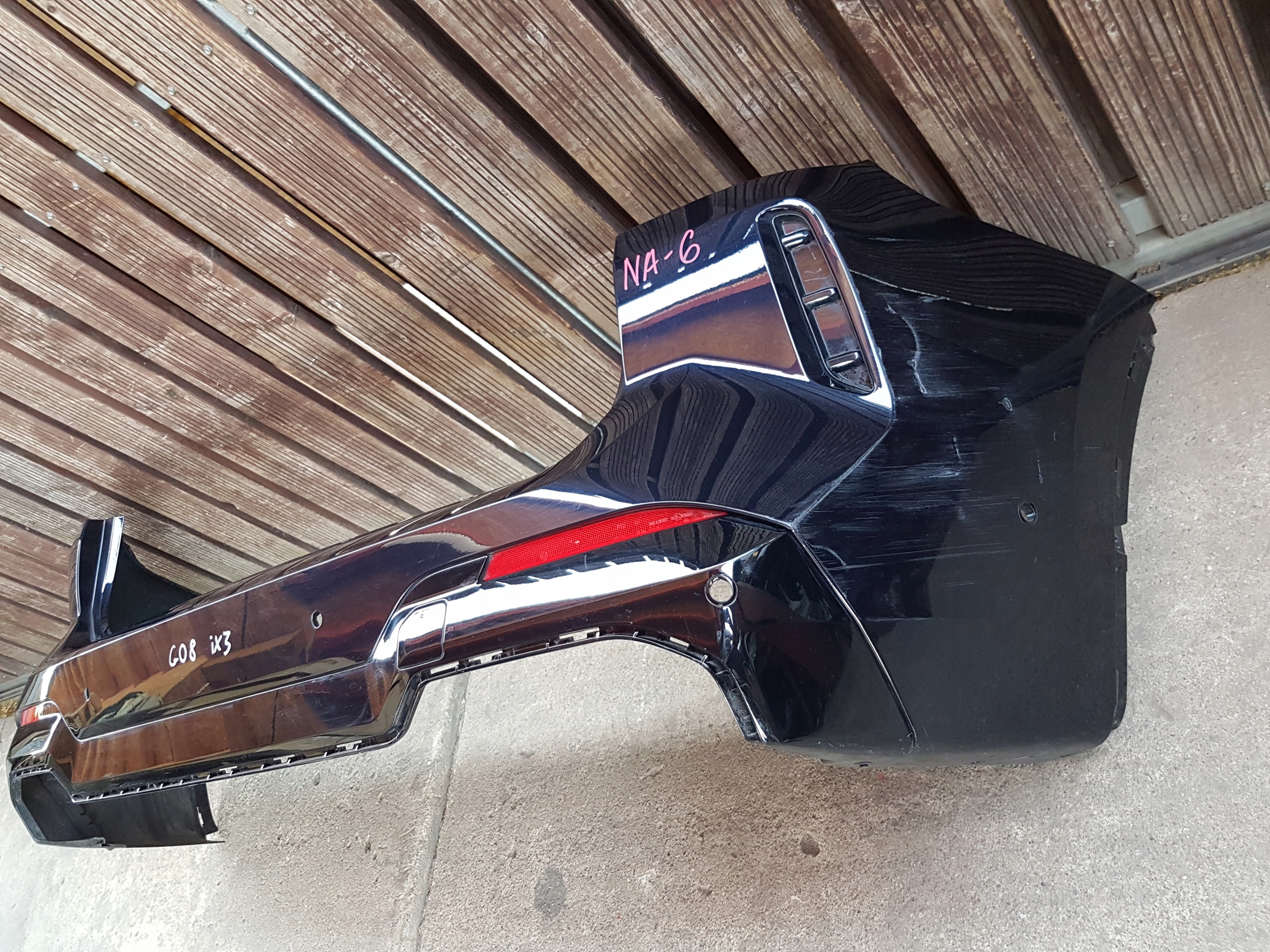 bumper rear BMW iX3 G08 LCI m-packet