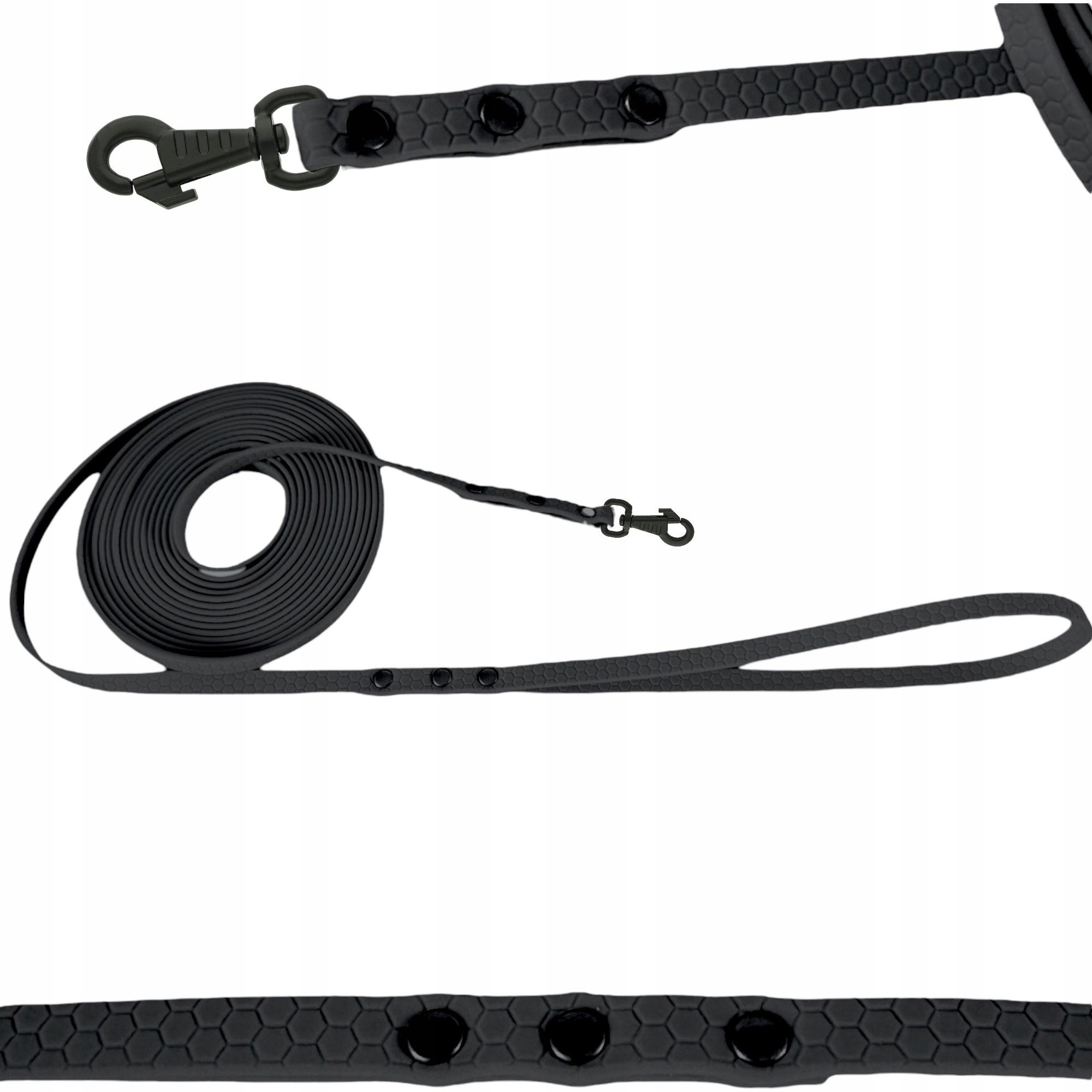 Vodítko Vodotěsné Lanko Měkké Malý Pes Biothane Pvc Bez Zápachu 15 M 10 MM