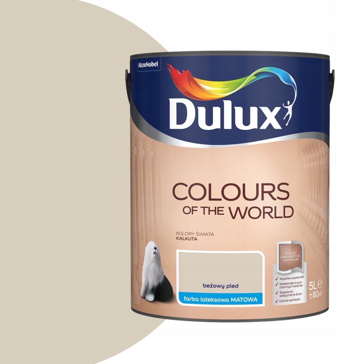 Dulux Barvy světa 5L Béžová Pled
