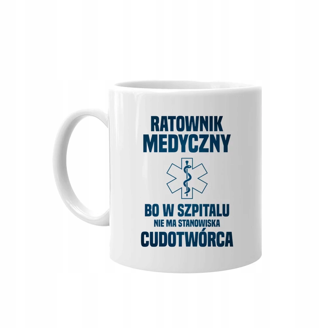 

Ratownik medyczny cudotwórca kubek