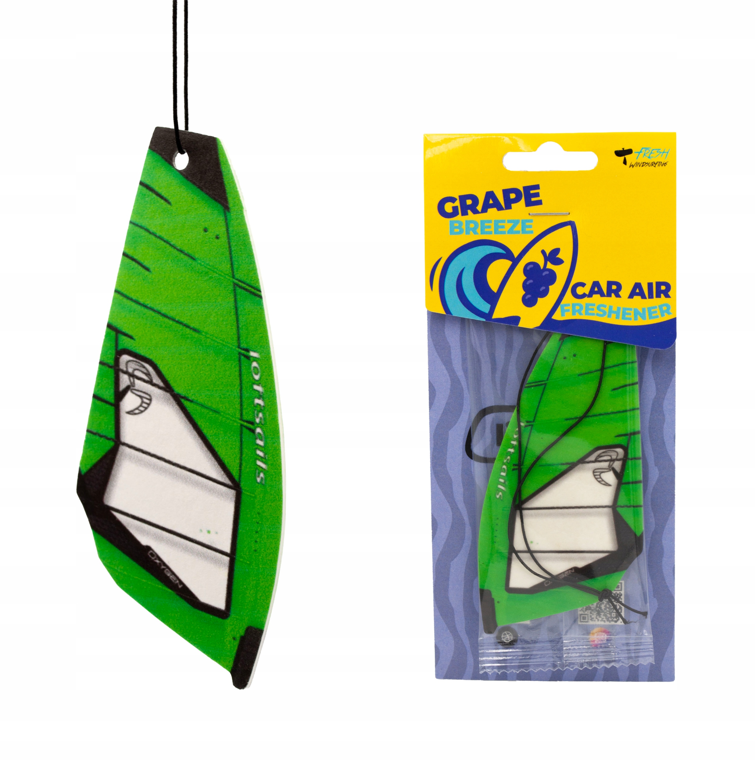 Zawieszka Zapachowa Sail Loftsails Oxygen 2025 Grape Fresh Windsurfing