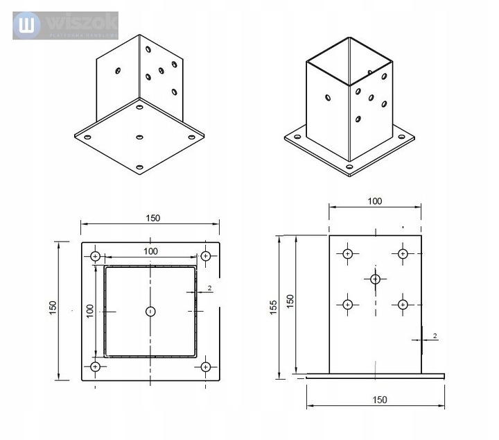 Pergola, altana, wiata - modułowy system budowy Typ wolnostojące