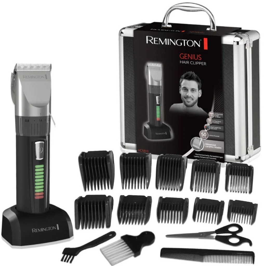 Strojek na vlasy Remington Genius HC5810 Diodový indikátor nabití