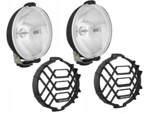 Halogen drogowy okragly kratka x2 Fi 152 WESEM LE8