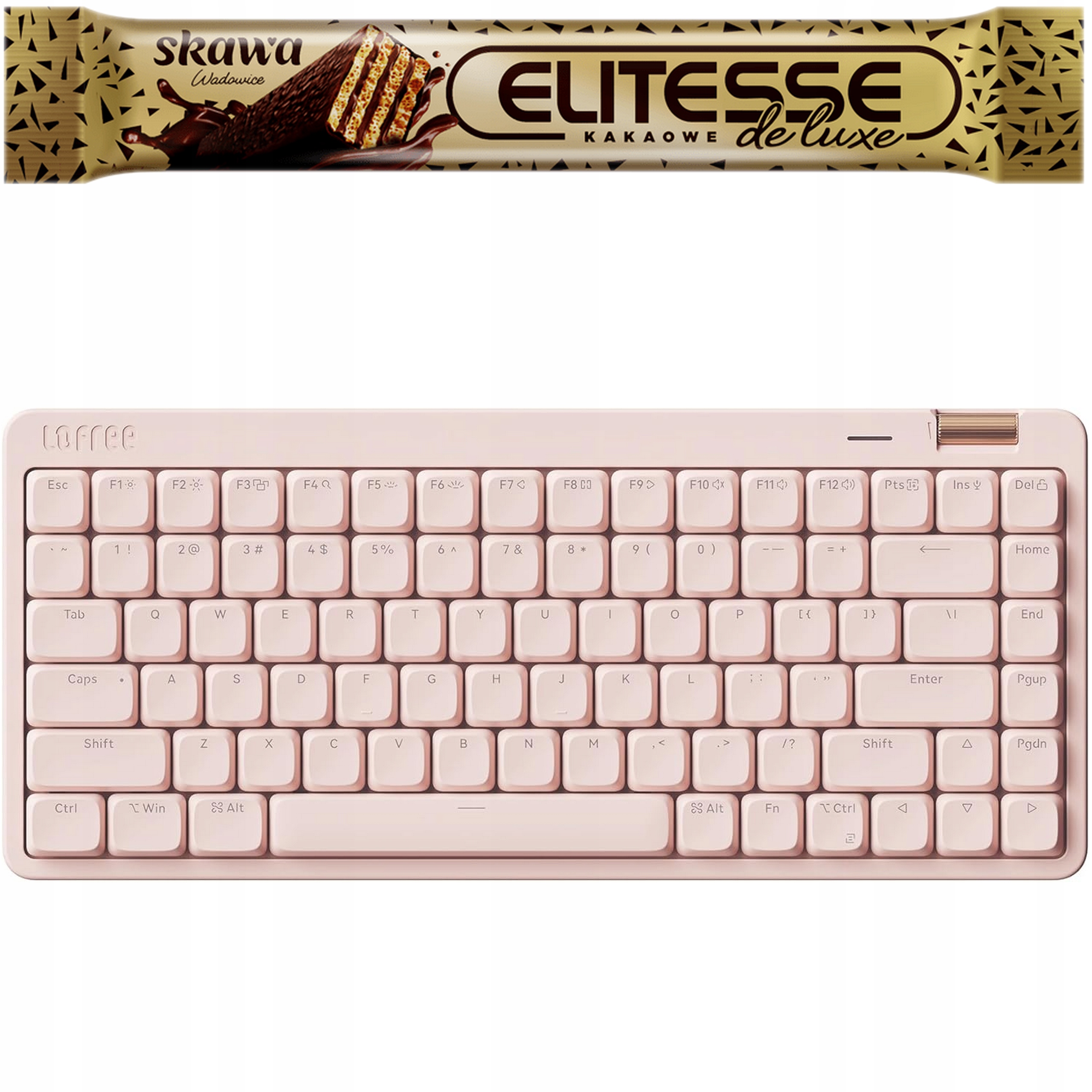 Mechanická nízkoprofilová klávesnice Lofree Flow84 Windows Mac OS/Ghost F