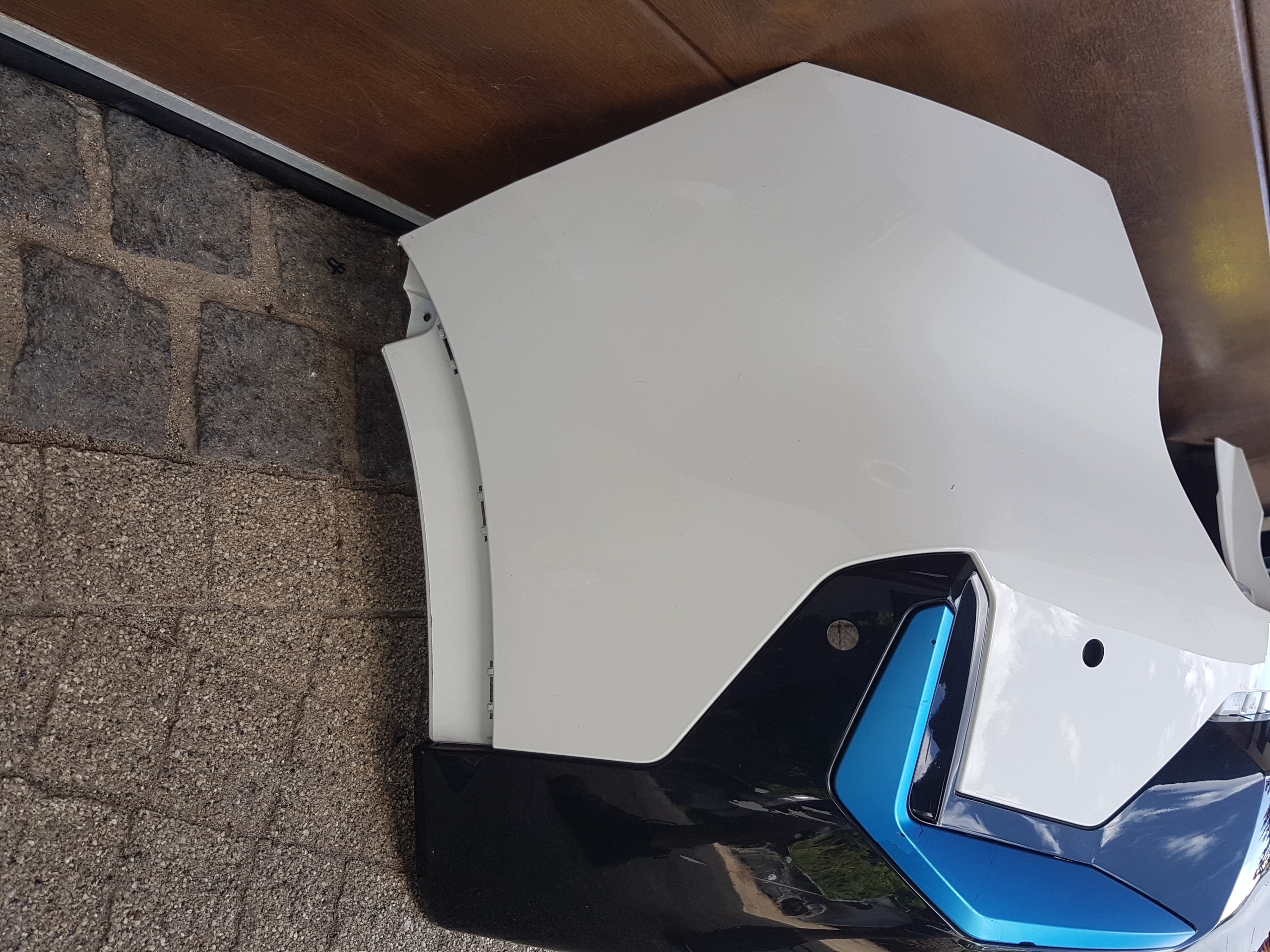 bumper rear rear part BMW iX1 U11 BEV X-LINE