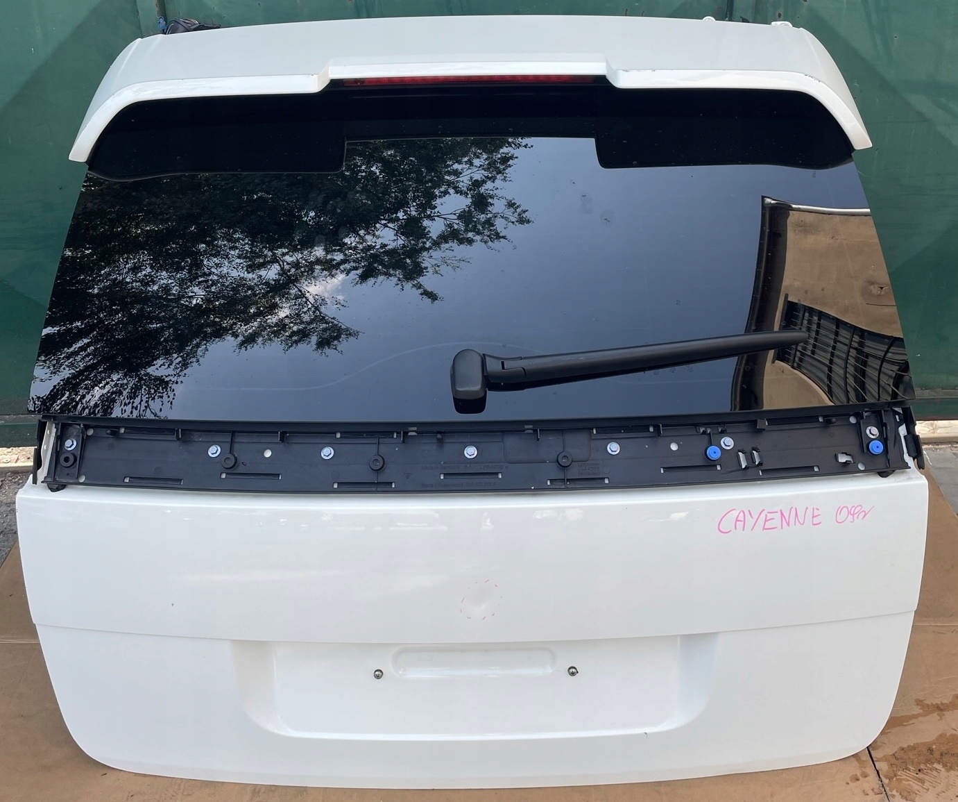 PORSCHE CAYENNE 7L 09R trunk door boot R9A EU KPL