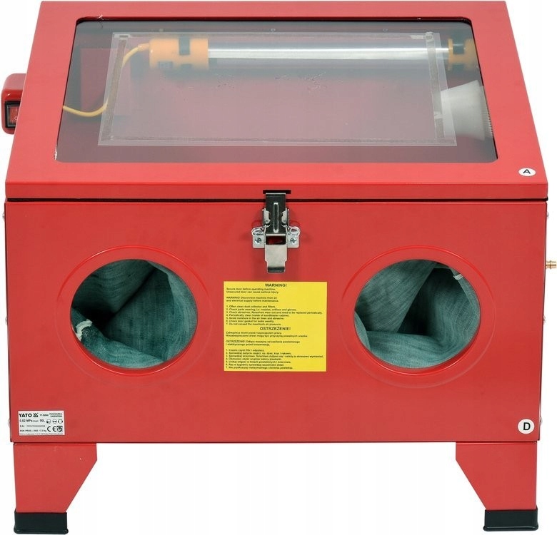 PNEUMATYCZNA PIASKARKA KABINOWA 90L