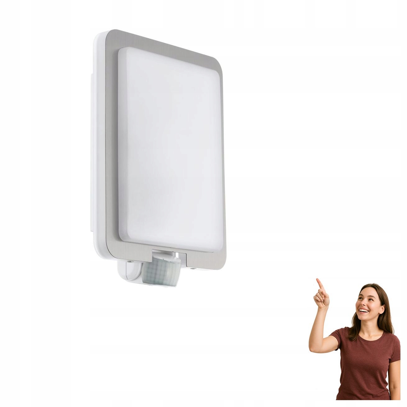 Nástenná lampa so senzorom Mussotto 97218 Eglo