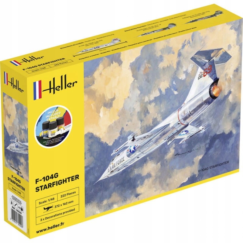Heller 35520 Starter Kit F-104G Starfighter 1/48
