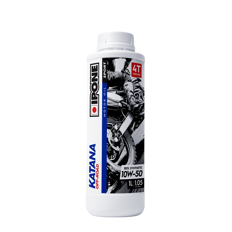 Motocyklowy olej silnikowy Ipone Katana Offroad 10W50 100% syntetyk 1L
