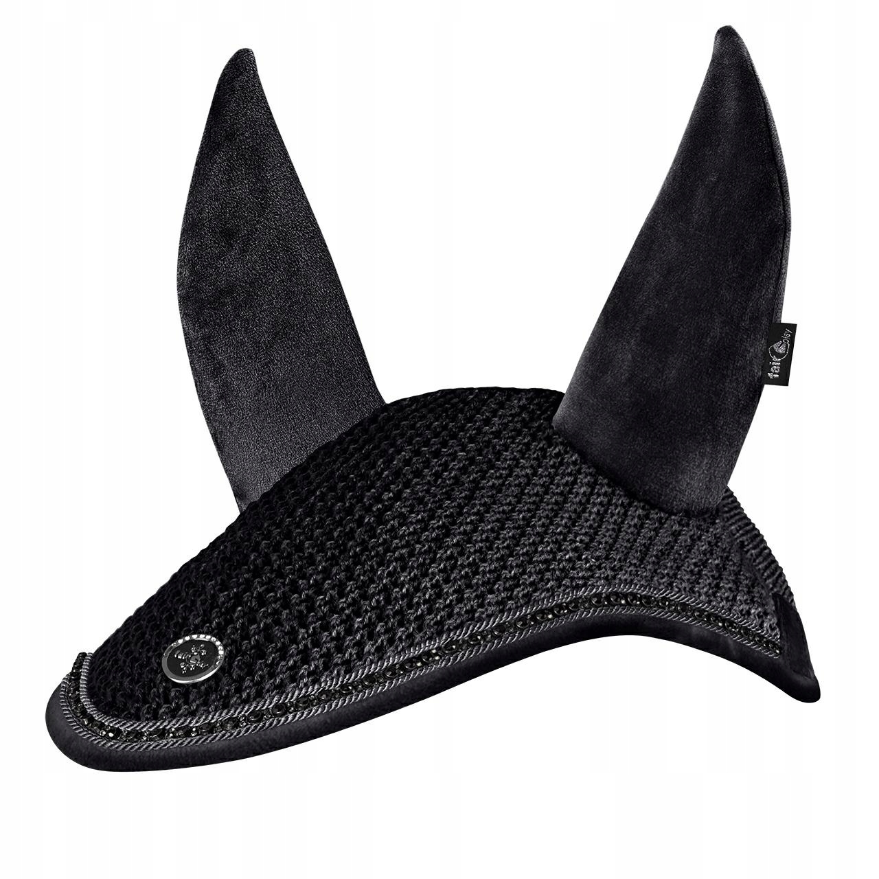 Ochrana Sluchu pro koně Fair Play Millarite, černá barva, velikost Full