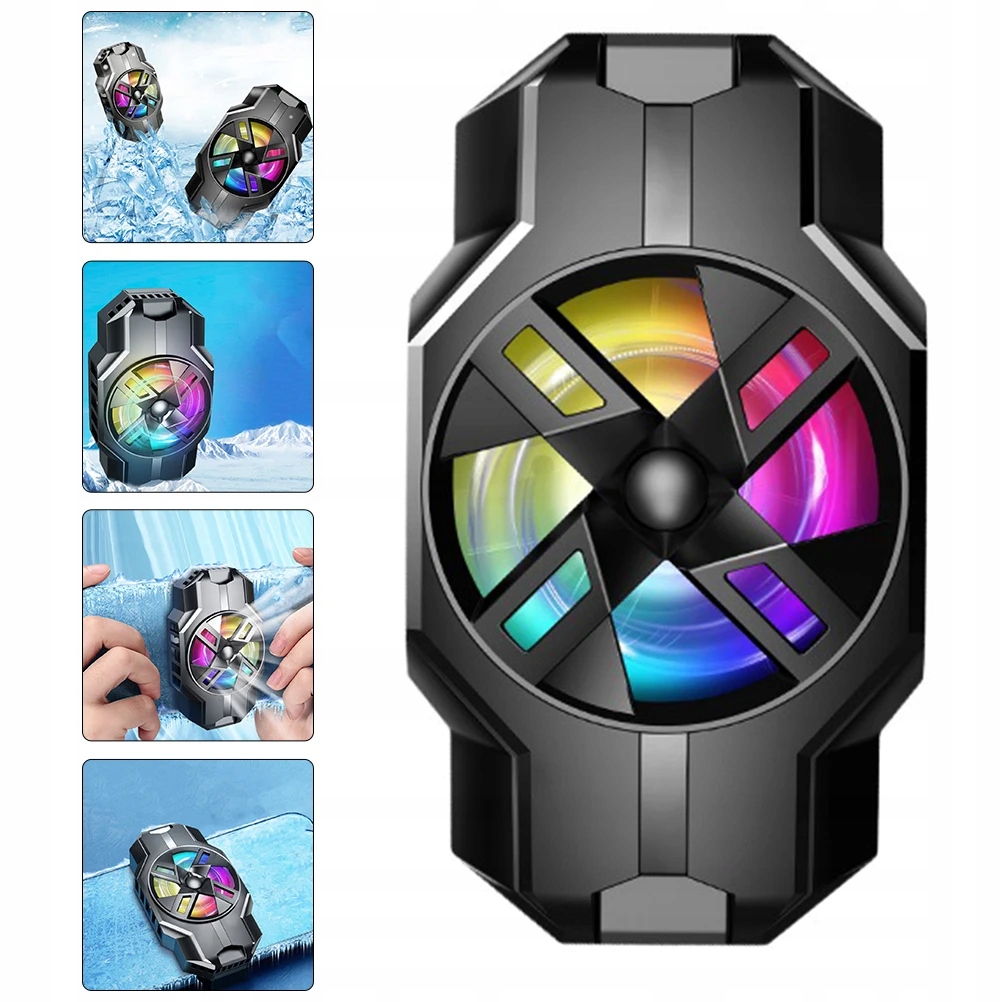 Wentylator chłodzący Mini Smartphone Cooler Mobile Elementy zestawu inny