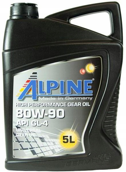 

Alpine Gear Oil 80W90 GL-4 Olej Przekładniowy 5L
