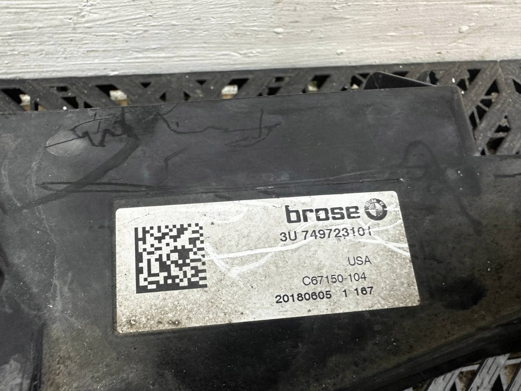 cover radiator BMW X3 G01 749723101