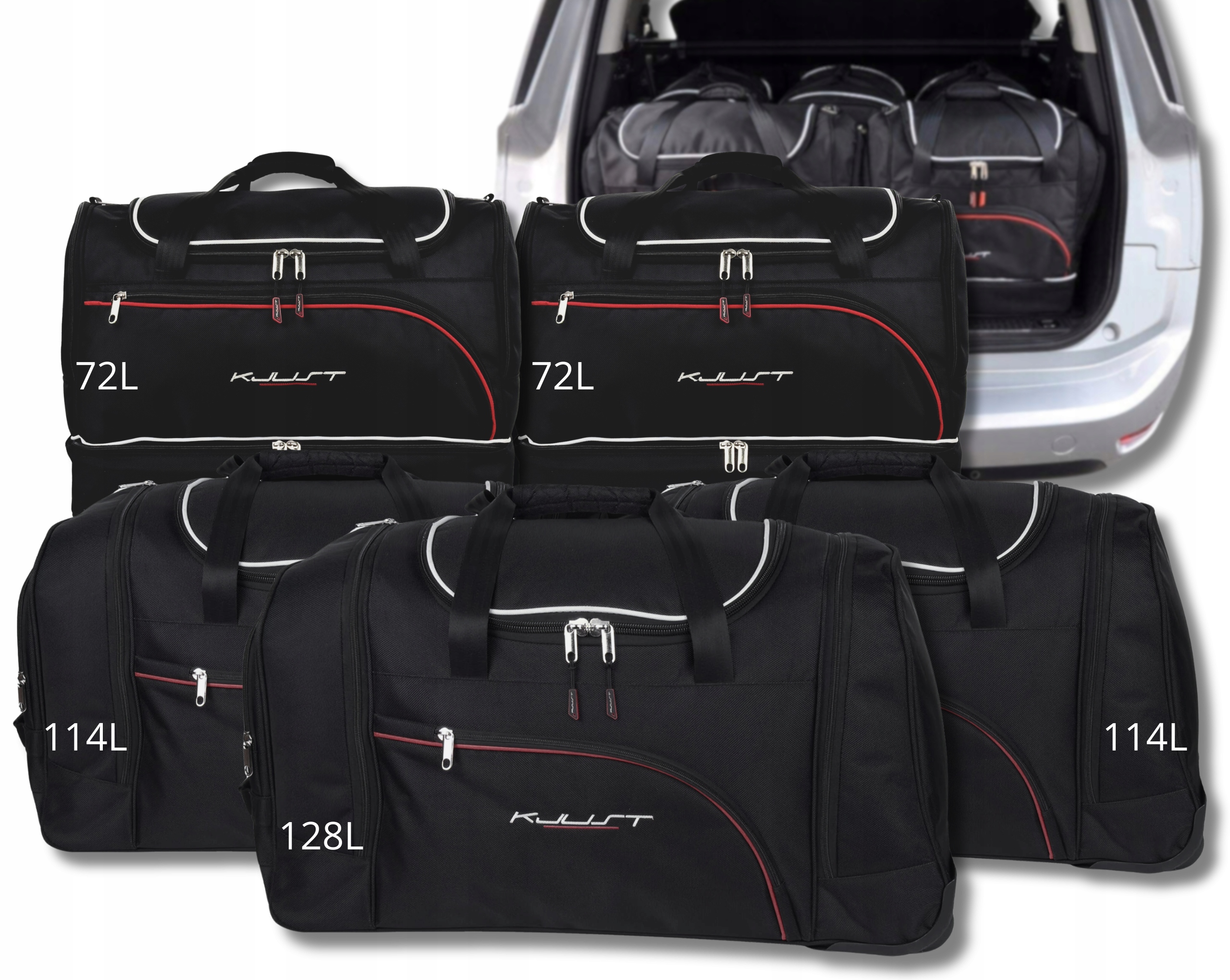 Cestovná Taška Do Kufra Citroen C4 Grand Picasso 2013-2018 5 ks