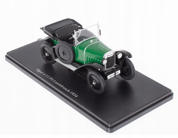 Opel 4/12 Ps Laubfrosch Hachette 1:24