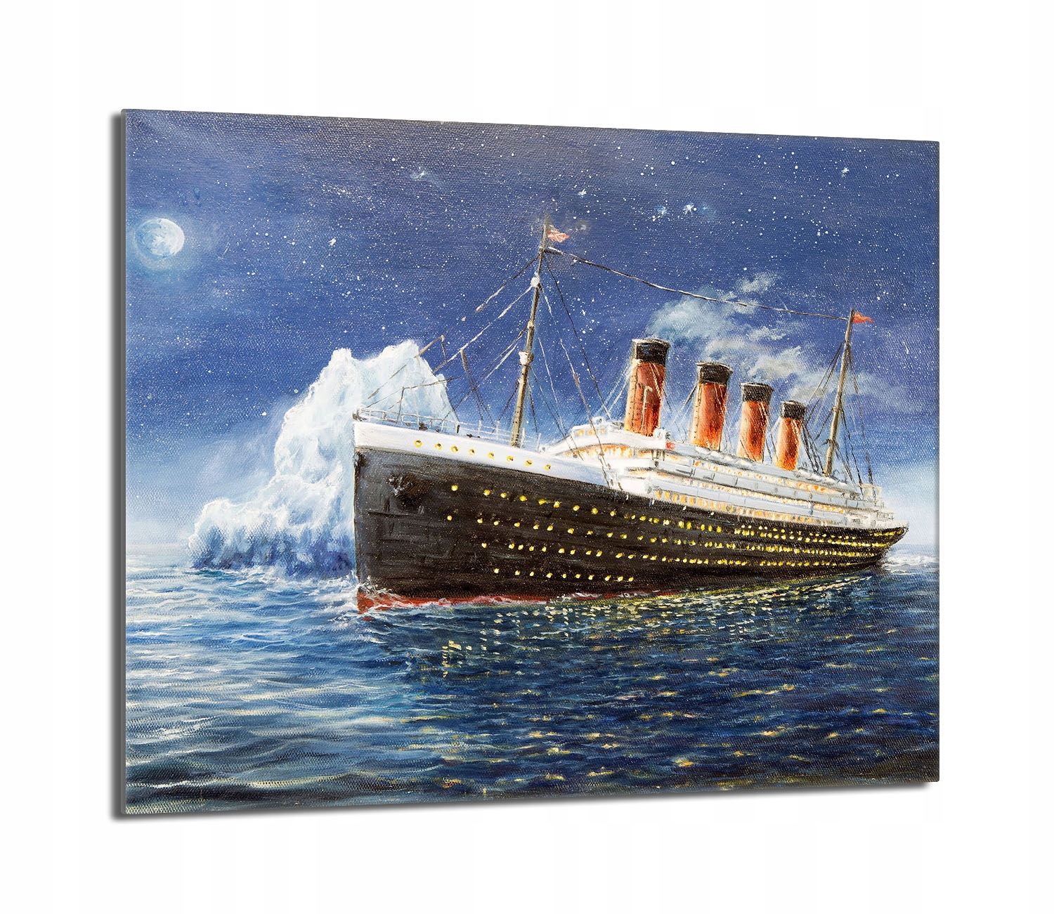 Skleněná ochranná deska na sporák 60x52 Titanic Do Kuchyně