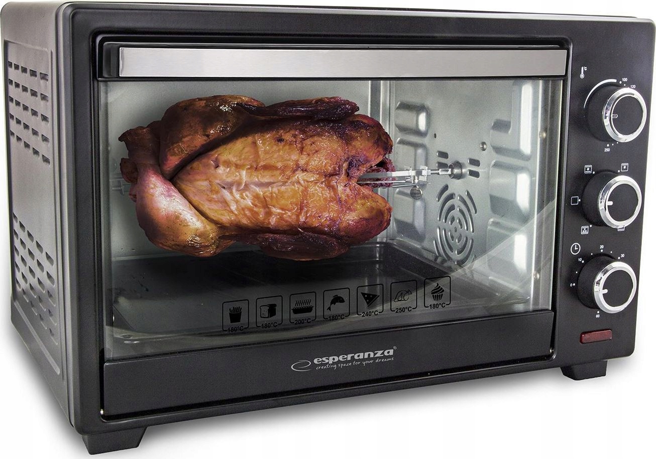

Mini Piekarnik Esperanza Napoli Grill Rożen 1600W