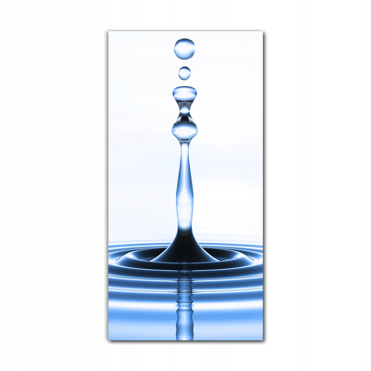 

Obraz na szkle do kuchni 70x140 Abstrakcja kropla
