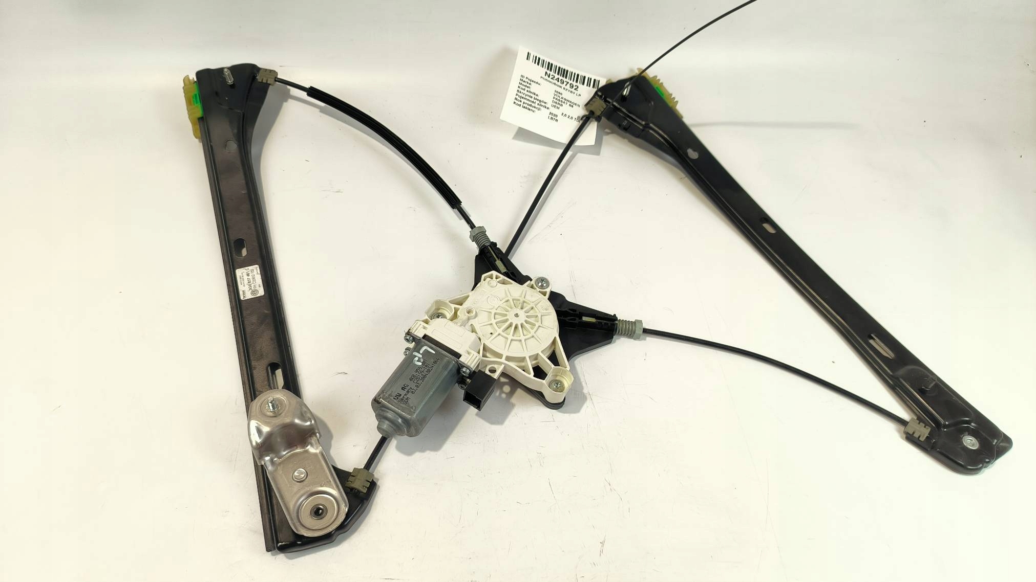 window regulator left front EU 4K0959801 VOLKSWAGEN PASSAT B8