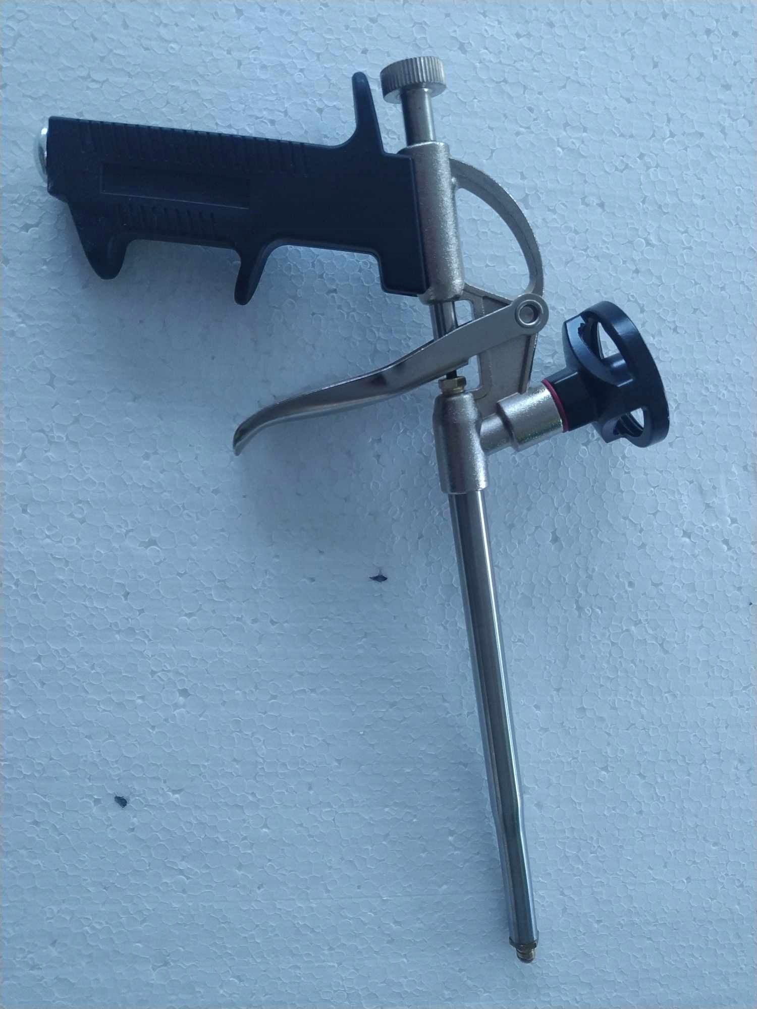 PISTOLET DO PIANKI MONTAŻOWEJ METALOWY POKRĘTŁO KOŃCÓWKI DYSZA MIEDZIANA Marka inna