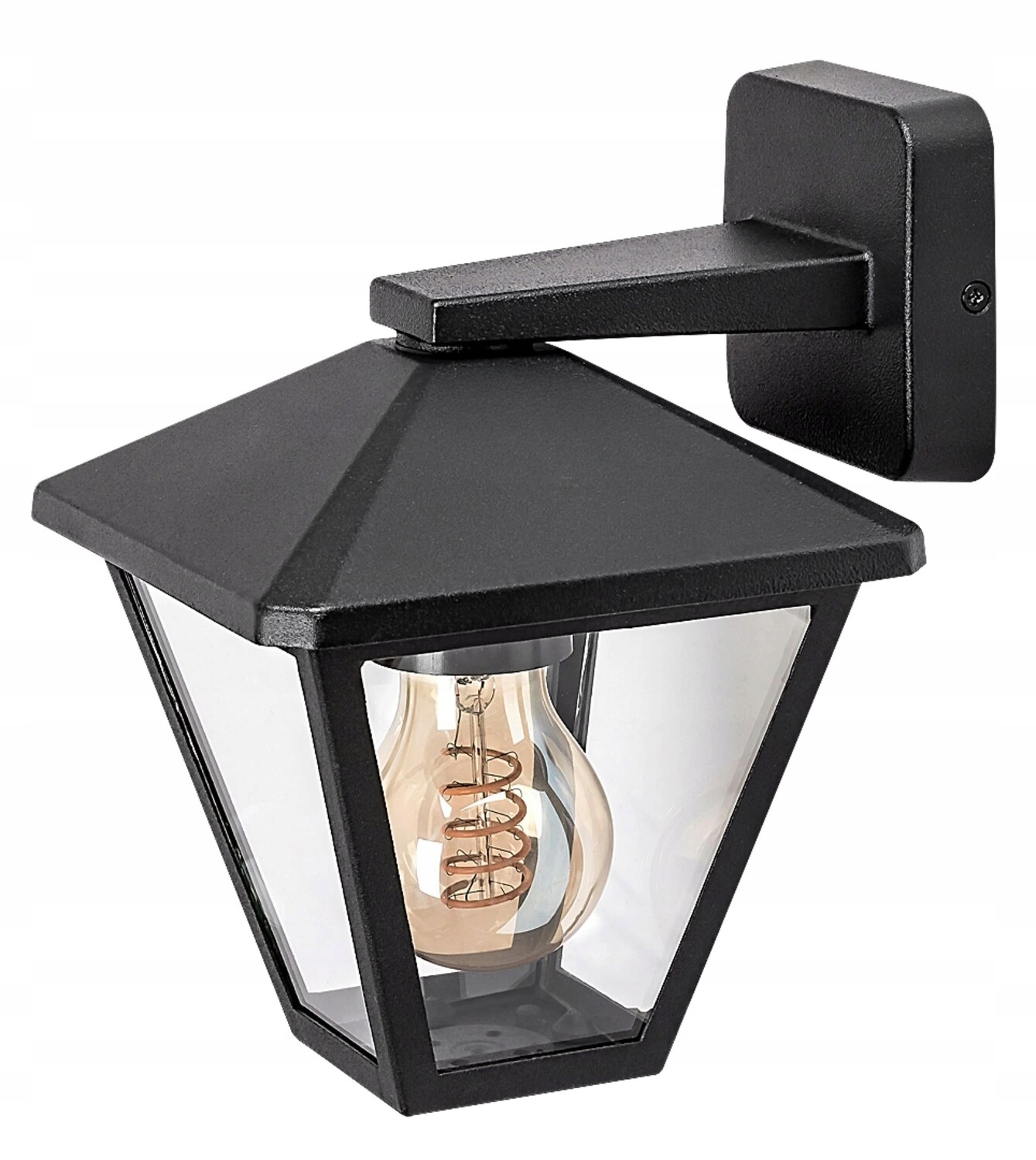 Venkovní nástěnné svítidlo Paravento max. 1x40W E27 IP44 černá