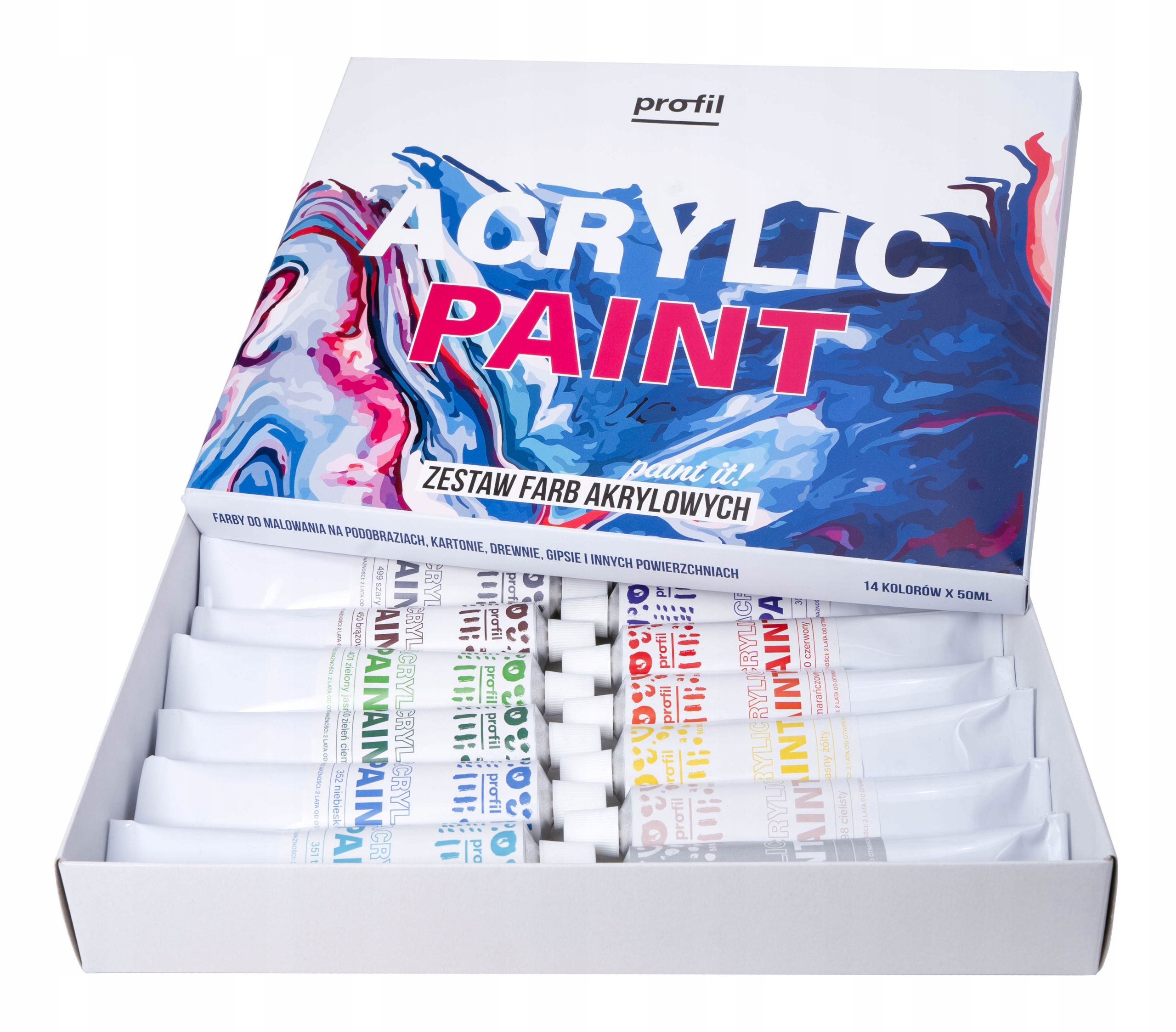 FARBA AKRYLOWA Profil 300ml Produkt PL oliwka Płeć Brak informacji