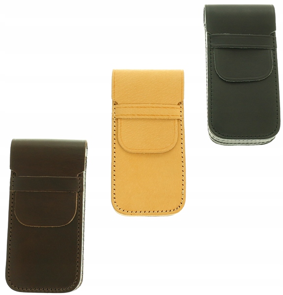 PIÓRNIK ETUI NA PIÓRA DŁUGOPISY SKÓRZANY POKROWIEC Nazwa koloru producenta czarny