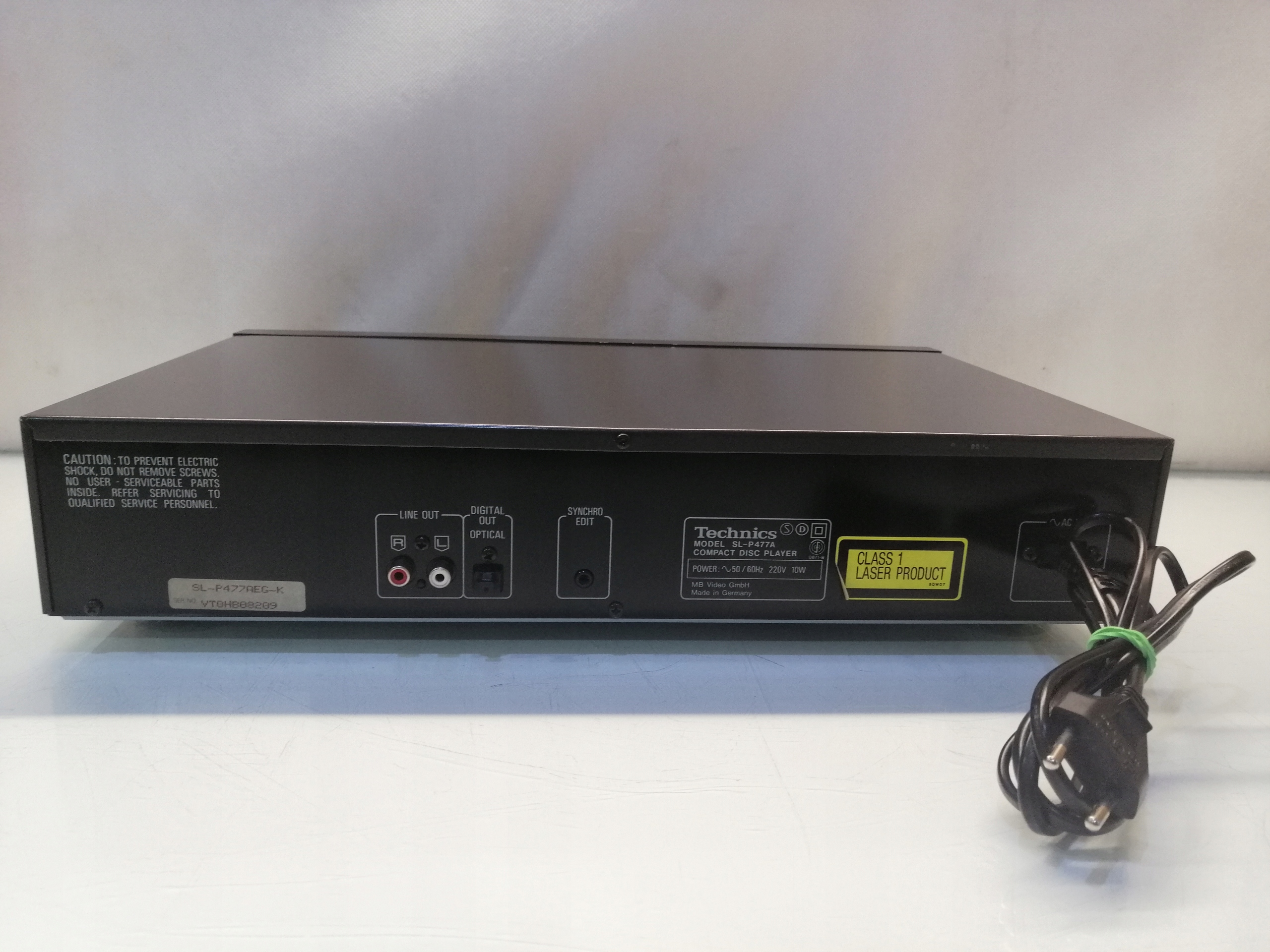 ODTWARZACZ CD TECHNICS SL-P477A Kolor inny