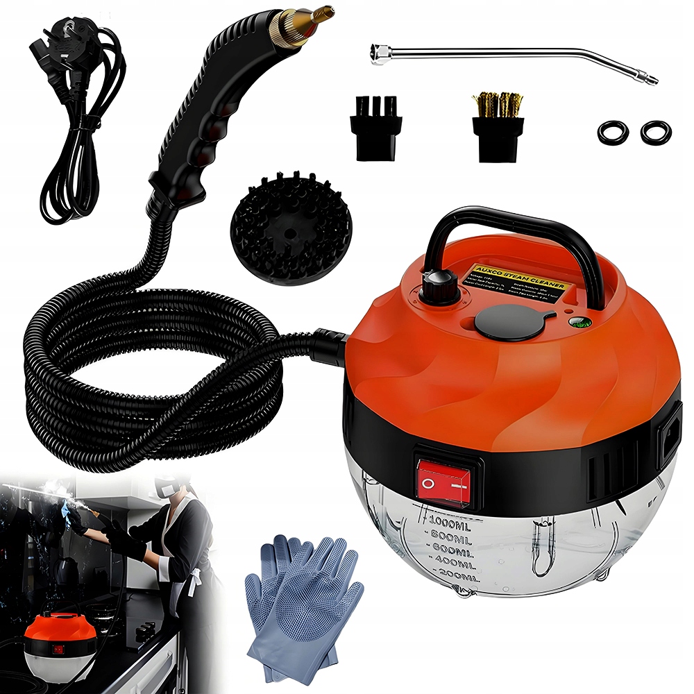 Vysavač Parní čistič 1500 W pro koberce, čalounění, čistič, topení